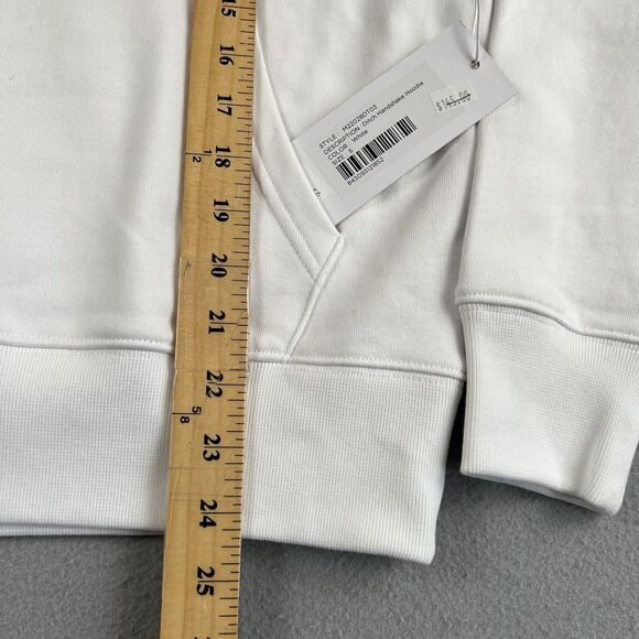 NWT Saturdays NYC White Ditch Handshake Long Sleeve‎ Pullover Hoodie Men’s Small - Picture 9 of 16